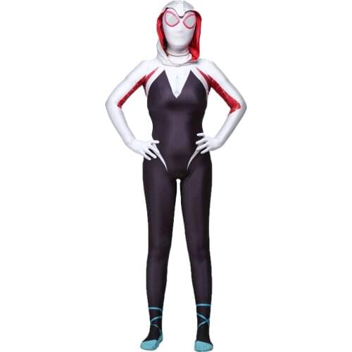 Cosplay girls costume kids adult suit bluey anime miles morales fantasia spider costume man halloween
