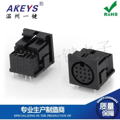 MDC-13-01 Square SD terminal Connector 15-pin socket 13PIN DIN female