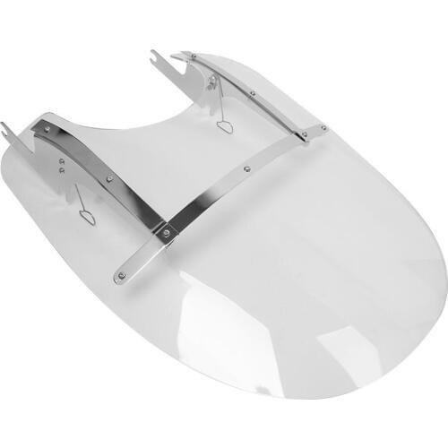 Motorcycle Strengthen Windshield Detachable Windscreen Fit For Harley Touring Road King Classic FLHR FLHRCI 1993-2018