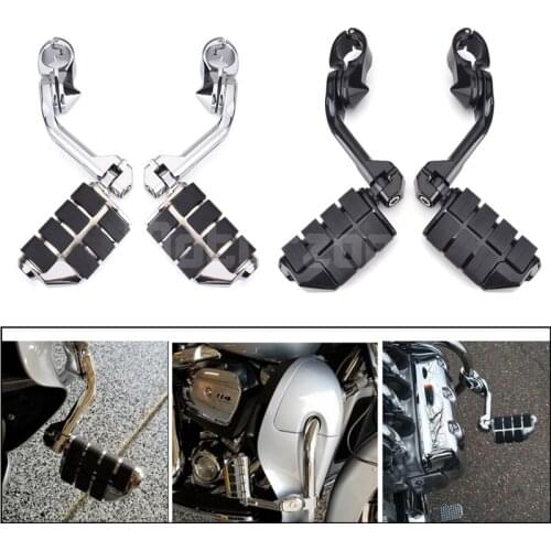 Motorcycle Footpegs Foot Rest Highway Pegs Foot pegs for Harley Road King Street Glide Honda Suzuki Yamaha Kawasaki Engine Guard