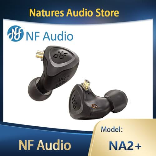 NF Audio NA2+ HIFI monitor earphone dual-cavity dynamic driver earplug with detachable cable 0.78 2Pin earphone
