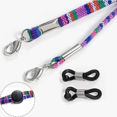Non-Slip Sunglasses Chain Sport Glasses Cord Eyeglasses Holder Eyewear Cord Neck Strap Anti-slip Lanyard Glasses Accessories