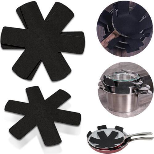 1/5/8pcs Pot Pan Protectors Non-woven Fabrics Prevent Pads Pot Protect Scratching Divider Cookware Surfaces Separate