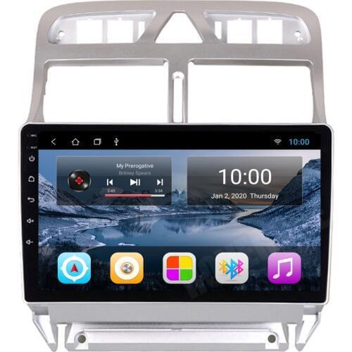 RoverOne For Peugeot 307 2002 - 2013 Android 10 Touchscreen Auto Stereo Radio GPS Navigation Multimedia Player Headunit