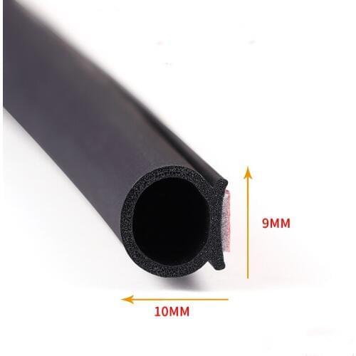 Car Door Weatherstrip Waterproof Small D Weather Strip Car Rubber Strip Seal Epdm Seal Auto Rubber Door Seals For Car