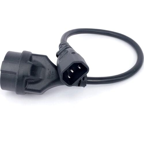 UPS/PDU Power Lead, IEC 320 C14 to CEE 7/7 European Female Socket Adapter Cable, 30CM