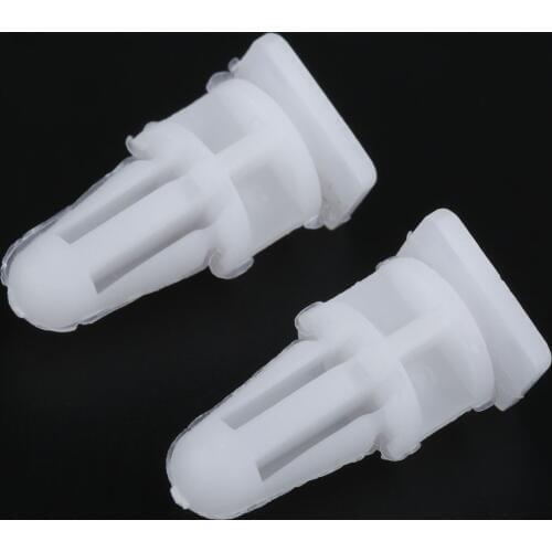 Yetaha 20pcs Car Fastener 9mm Hole Plastic Rivet Threshold Pressure Bar Welcome Pedal Fixed Retainers Clips For BMW 3 5 7 Series