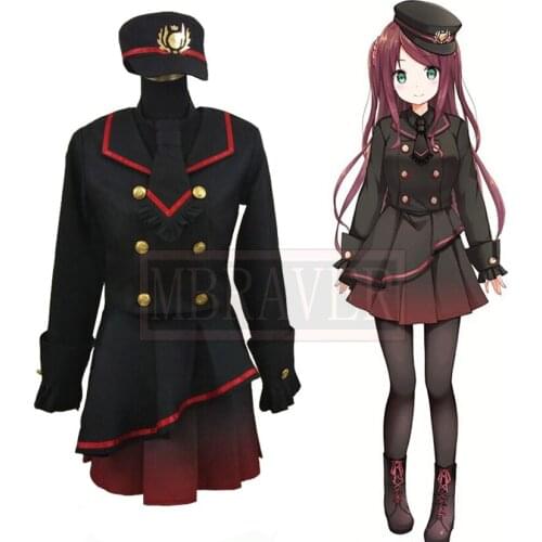 Youtube Vtuber Hololive Akaba Youko Cos Cosplay Costume Uniform Christmas Halloween Custom-made Any Size