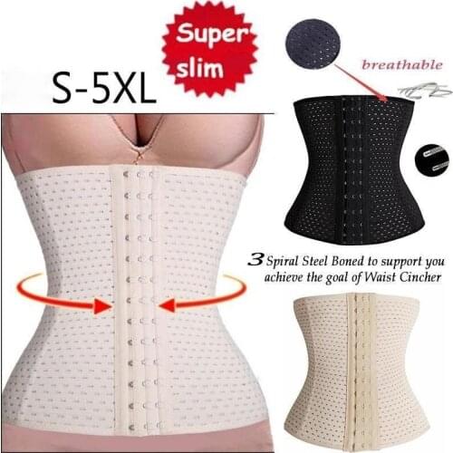 Women Waist Training Corset Waist Trainer Waist Training Corsets Body Shaper Fajas Reductoras Girdle Control Cincher Shapers