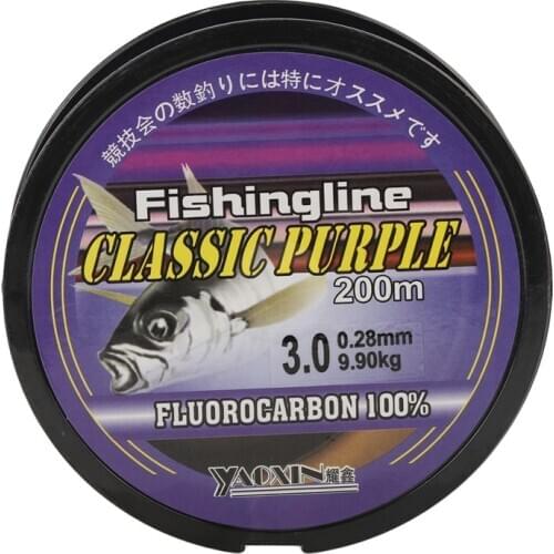 200M Nylon Fishing Line Japanese Durable Monofilament Rock Sea Fishing Line Thread Bulk Spool All Size 0.4 To 8.0