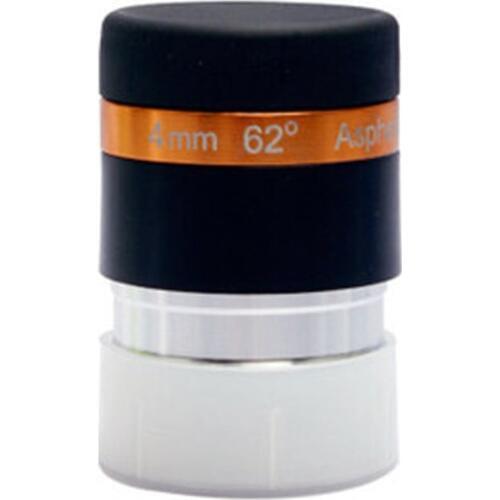 Free Shipping Celestron 1.25" Wide Angle 62 Degree Lens 4mm for Astronomy Telescope HD Aspheric Eyepiece Fully Coated