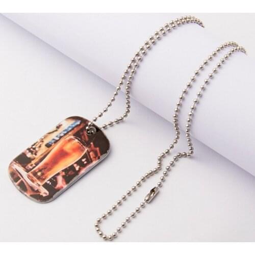 Sublimation Blank Pendant Heat Transfer Double-sided Printing Car Hanging Ornaments for Auto Home Decorations