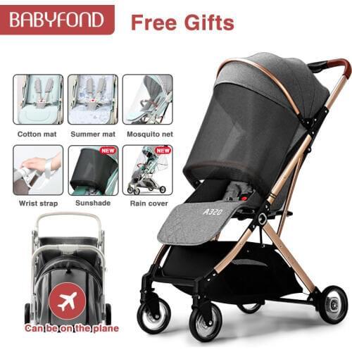 Cynebaby Baby Trolley Portable Folding And Reclining Baby Umbrella Car Jane