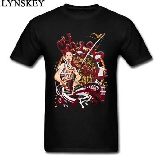 Capoeira Music Samba Brazil Customized Men T-shirt Unique Design Tops Tees Cotton Fabric Hip-hop Styling