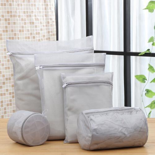 5 Piece Suit Zip Bra Fine Mesh Thickening Laundry Bag Suit Bra Underwear Dedicated Washing Bag Machine Wash Net Bag