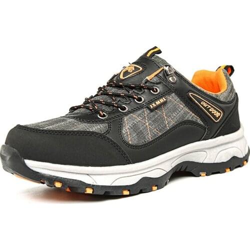 Classics Style Men Hiking Shoes Lace Up Men Sport Casual Shoes Outdoor Jogging Trekking Sneakers Large Size 39-45 Mens Boots