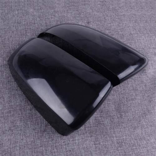 2pcs Black Left Right Wing Rearview Mirror Cover Cap Case Plastic Fit For BMW X5 X6 E70 2006 2007 2008 2009 2010 2011 2012 2013