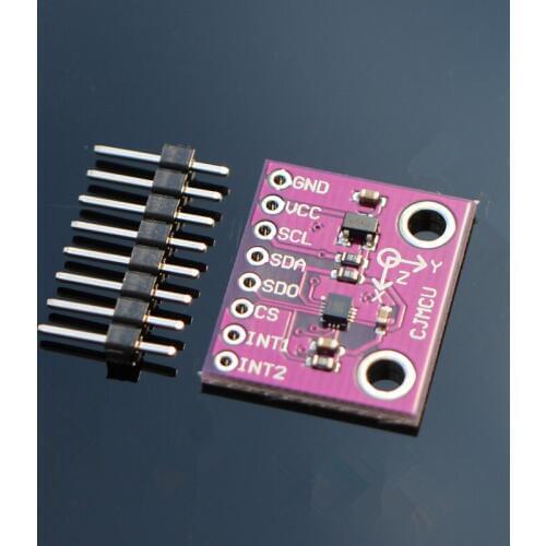 LIS2DHTR three-axis accelerometer high-precision chip high performance ultra low power alternative ADXL345