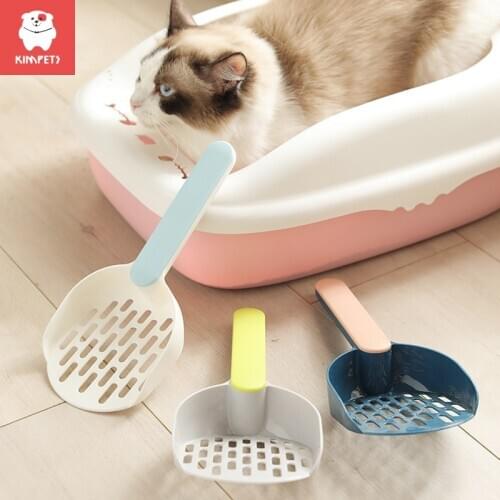 KIMPETS Cat Litter Scoop Cat Colorful Shovel Dog Poop Scoop Pets Supplies Litter Special Toilet Plastic Cleaning Tool