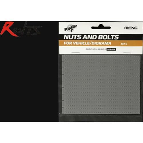 MENG MODEL 1/35 SCALE military models #SPS-008 NUTS AND BOLTS FOR VEHICLE/DIORAMA