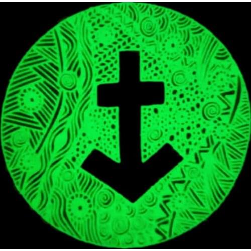 Patches Noctilucent Icon Stickers for Clothes Thermal Transfer Printing Pattern DIY Decoration Luminous Style Fashion Patch