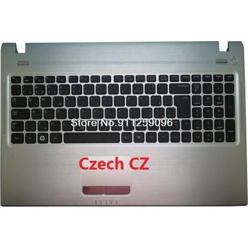 Laptop PalmRest&keyboard For Samsung Q530 Canada CA Czech CZ BA75-02582R BA75-02670J BA81-10519A With Touchpad Speaker New