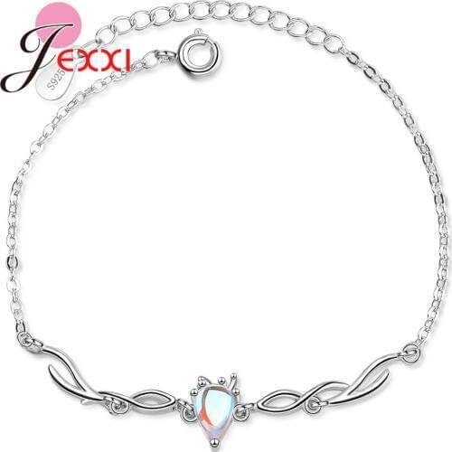 New Delicate Women Animal Antlers Artificial Stone Pulseras Bracelets For Women Handmade Jewelry High Quality Bijoux