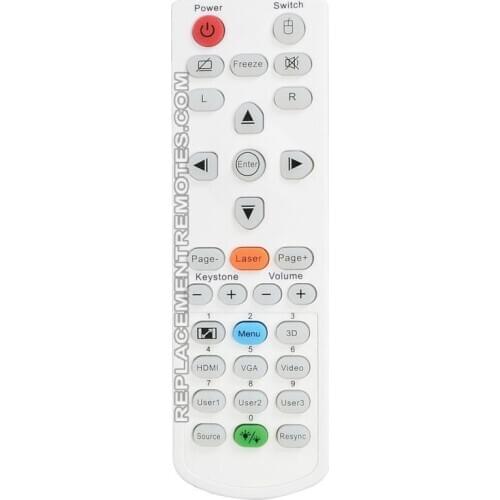 Original Remote Control 5041846800 For Optoma EH415 W415e EH416 EH490 Projector(Look the same, can be used directly)