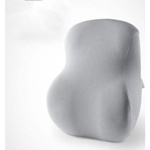 Seat cushion lumbar pad office chair back cushion car memory breathable waist pillow pregnant woman waist pillow