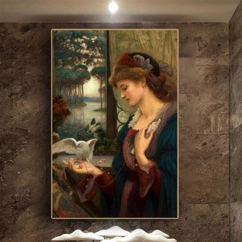 Portrait of Madame Adélaïde Classical Canvas Painting Print on Modern Art PictureEuropean Court for Living Room Home Decor