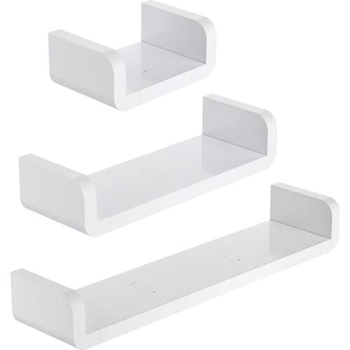 Bathroom Wall Cosmetic Storage Rack Kitchen Shelf Strong Shelf