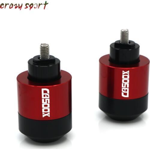 Handlebar Grips Bar Ends Hand Grip plug Slider End Caps For HONDA CB500X 2013-2017 2016 CB 500X CB500 X Motorcycle Accessories