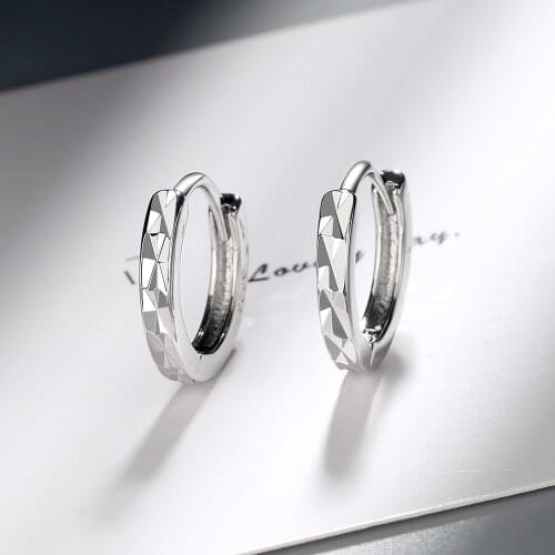 925 Sterling Silver Piercing Earring For Women Girls Jewelry eh1155