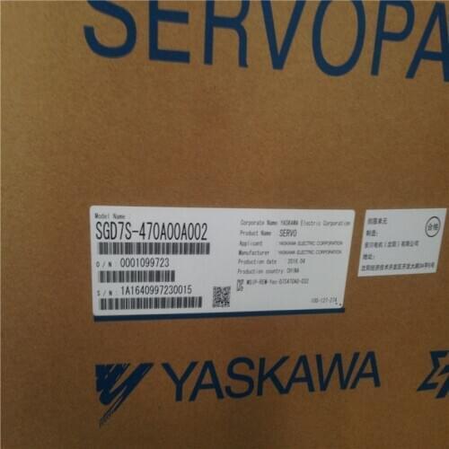 SGD7S-470A00A002 AC Servo motor drive SGD7S-470A00A002 brand new 1Y Warranty ship by DHL