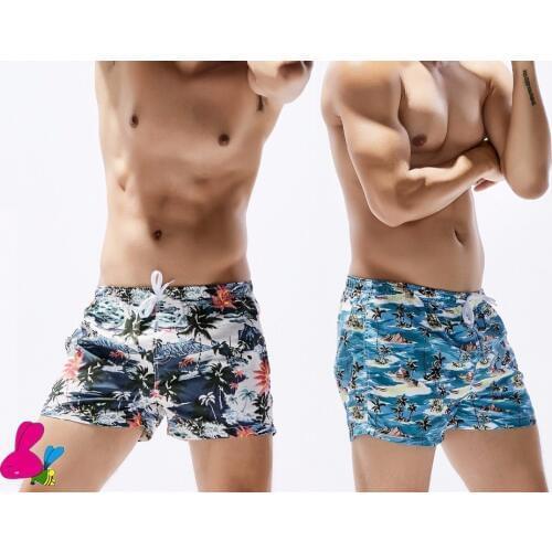 Whosale 2019 New Hot Mens Shorts Surf Board Shorts Summer Sport Beach Homme Bermuda Short Pants Quick Dry Silver Boardshorts