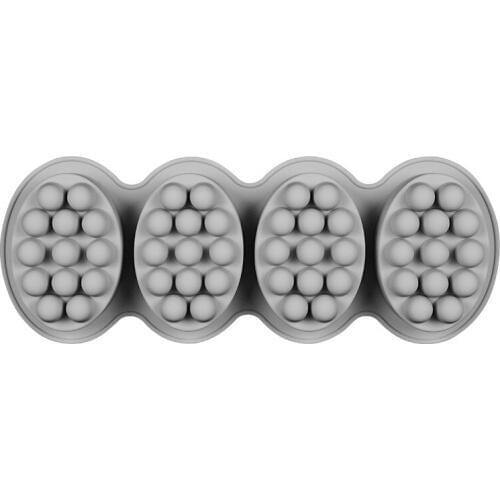 Silicone Soap Mold making Cake Mold Massage Soap Mold With Single-hole Soapmaking For Christmas gift Soap form