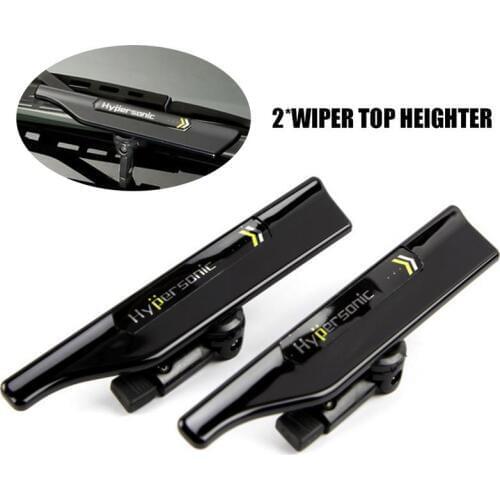Hypersonic Car Wiper Pressure Top Stand Windshield Black Wiper Wing Blade Spoiler Car Accessories