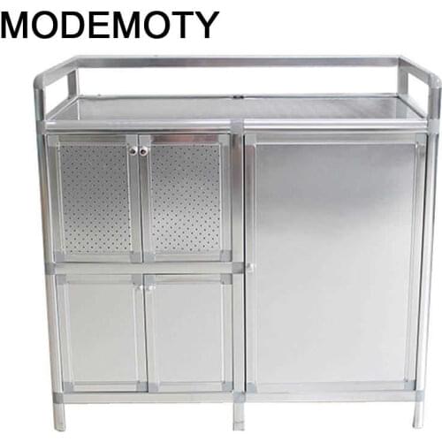 Kaplama End Console For Room Aluminum Alloy Cupboard Side Tables Kitchen Furniture Mueble Cocina Cabinet Meuble Buffet Sideboard