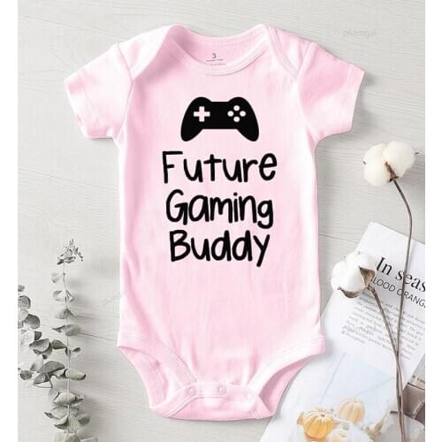 Baby Girl Winter Clothes Baby Boy Clothes Jumpsuit for Newborn Clothing for Babies Future Gaming Buddy Cotton Toddler Rompers