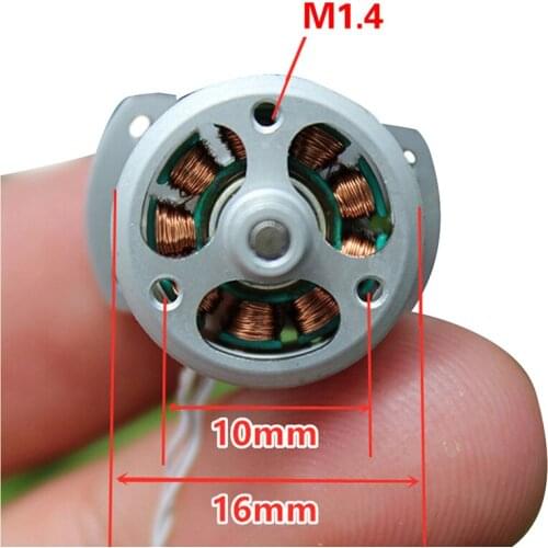 1PCS Siver Micro 630KV Brushless Pan Tilt Motor DIY Home Electrical Component