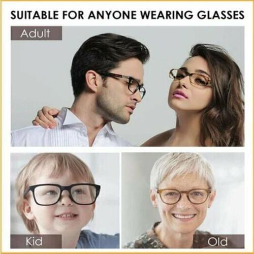 1pc cycling glasses non-slip sleeve silicone glasses plate hypoallergenic hooks ear non-slip cover foot leg sleeve earmuffs B9N2