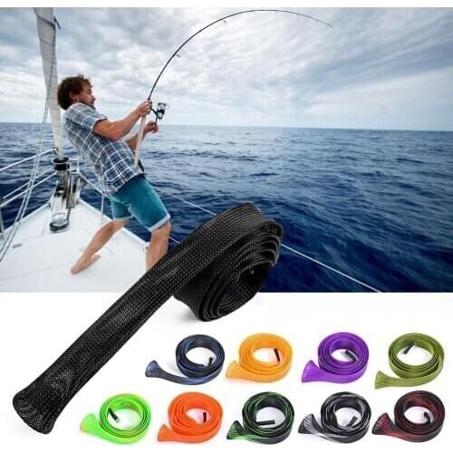 10 Pcs 170cm Fishing Rod Cover Spinning Rod Sleeve Cover Fishing Pole Sock Pole Glove Casting Sea Fishing Rod Protector X340G