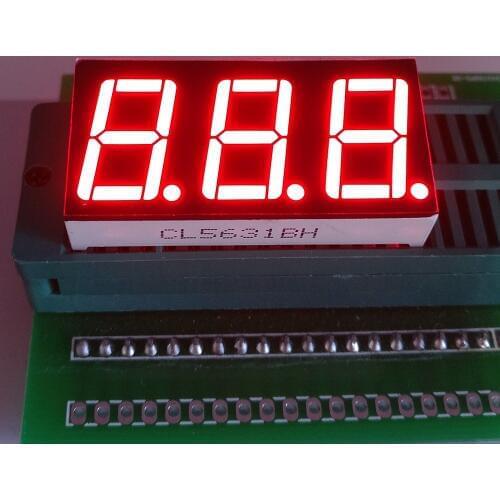 10PCS New and original 3 Bit 0.56 inch Digital Tube LED Display red Light 7 Segment Common Cathode/Anode
