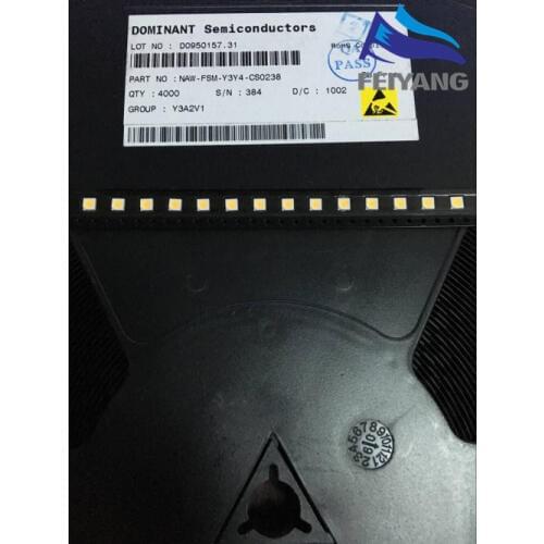 1000PCS FOR DOMINANT 3537 3535 1W LED 3v Cool white LCD Backlight for TV Application NAW-FSM-Y3Y4-CS0238