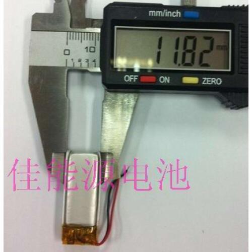 3.7V I 041230 120MAH MP3 lithium polymer pool MP4 GPS small stereo Bluetooth headset Rechargeable Li-ion Cell