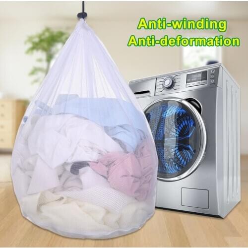 3 Sizes Clothing Care Fine Mesh Bags Bra Underwear Bags Laundry Supplies Pouch Cleaning Mesh Net Bag Polyester