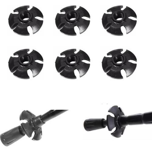 6Pcs Trekking pole nordic walk stick backup replace cane outdoor camp hike Basket Mud Sand snowflake snow ski