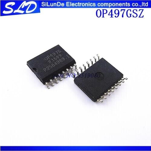 Free Shipping 10pcs/lot OP497GSZ OP497GS OP497 SOP-16 new and original in stock