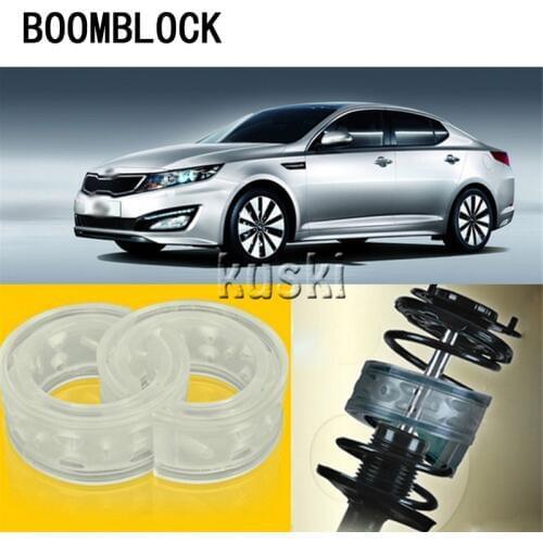 BOOMBLOCK 2pcs/set Car Buffer Shock Brake Spring Rubber For Mazda 3 6 Toyota Avensis C-HR Peugeot 307 407 308 Alfa Romeo 159
