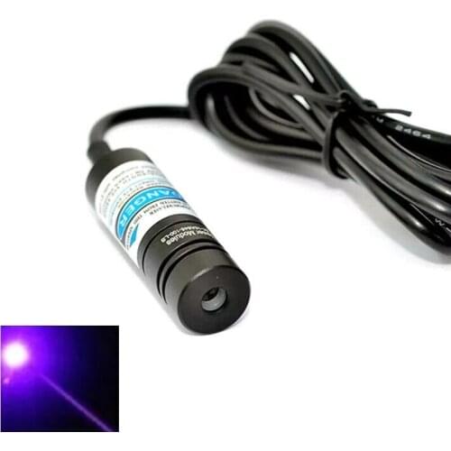 Focusable 50mw 405nm Laser Diode Violet/Blue Laser Module Dot Spot 14.5x48mm DC5V